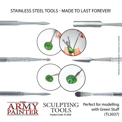 The Army Painter TL5036P sculpting putty on a model