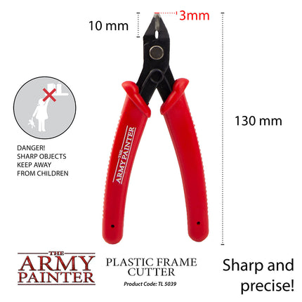 The Army Painter TL5039P thin blade sprue nipper detail