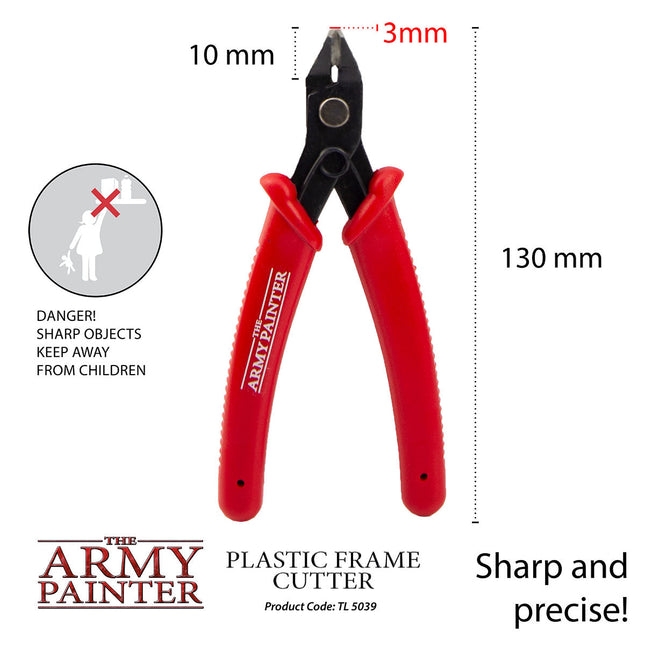 The Army Painter TL5039P thin blade sprue nipper detail