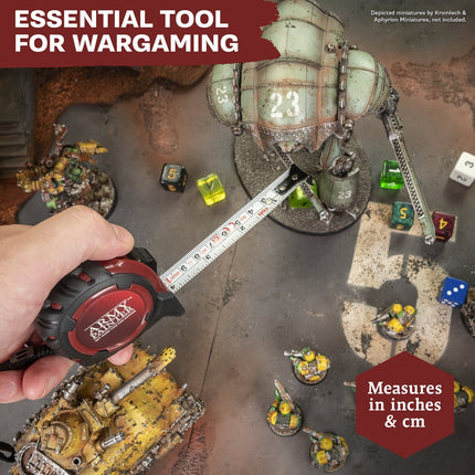The Army Painter TL5047P tape measure cm and inches scale detail