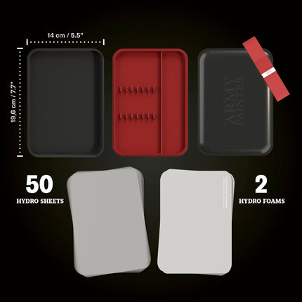 The Army Painter TL5051P Wet Palette brush storage layer detail