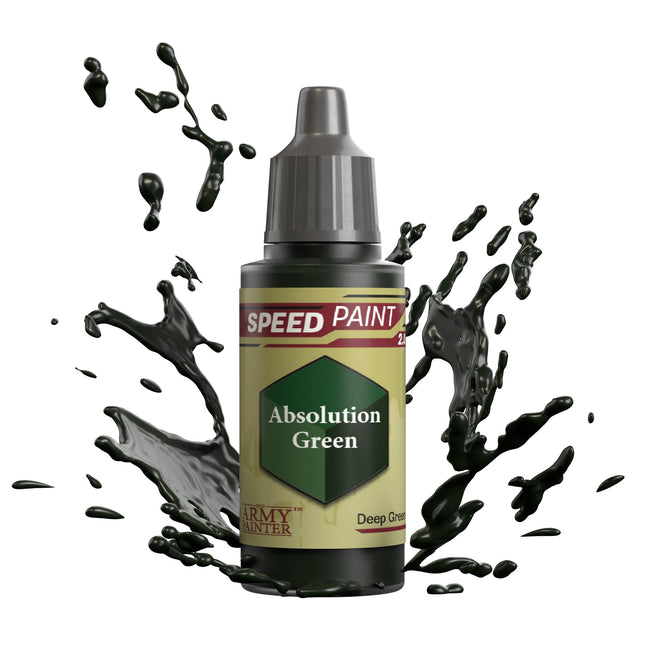 The Army Painter WP2007P Absolution Green Speedpaint 18ml bottle