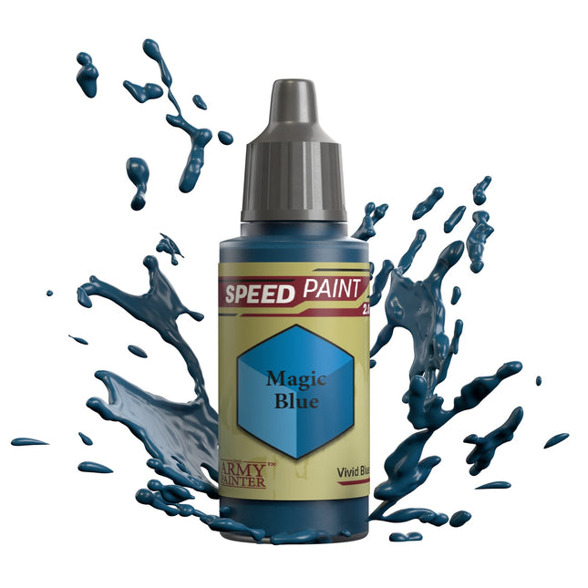 The Army Painter WP2014P Magic Blue Speedpaint 18ml bottle