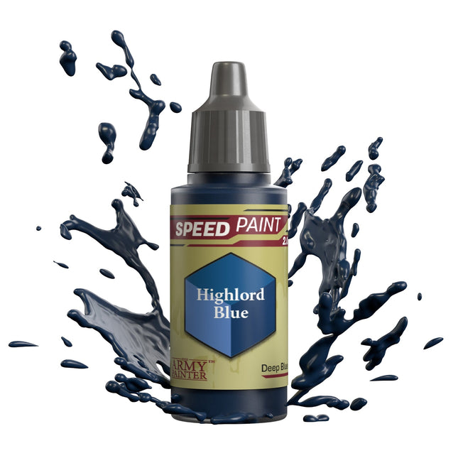 The Army Painter WP2015P Highlord Blue Speedpaint 18ml bottle