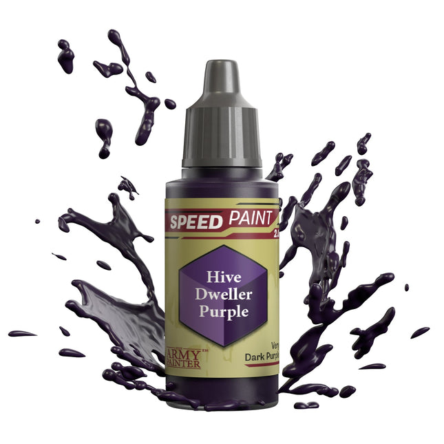 The Army Painter WP2018P Hive Dweller Purple Speedpaint 18ml bottle