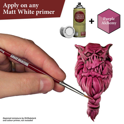 The Army Painter WP2021P Purple Alchemy painted example