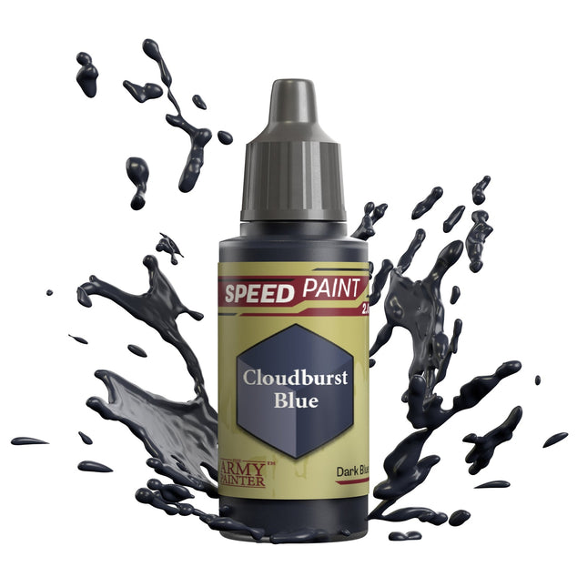 The Army Painter WP2022P Cloudburst Blue Speedpaint 18ml bottle