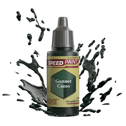 The Army Painter WP2043P Gunner Camo Speedpaint 18ml bottle