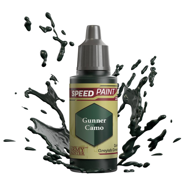 The Army Painter WP2043P Gunner Camo Speedpaint 18ml bottle