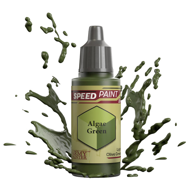 The Army Painter WP2045P Algae Green Speedpaint 18ml bottle
