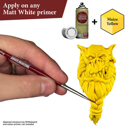 The Army Painter WP2059P Maize Yellow painted example