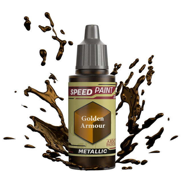 The Army Painter WP2069P Golden Armour Speedpaint 18ml bottle