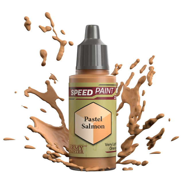 The Army Painter WP2085P Pastel Salmon Speedpaint 18ml bottle