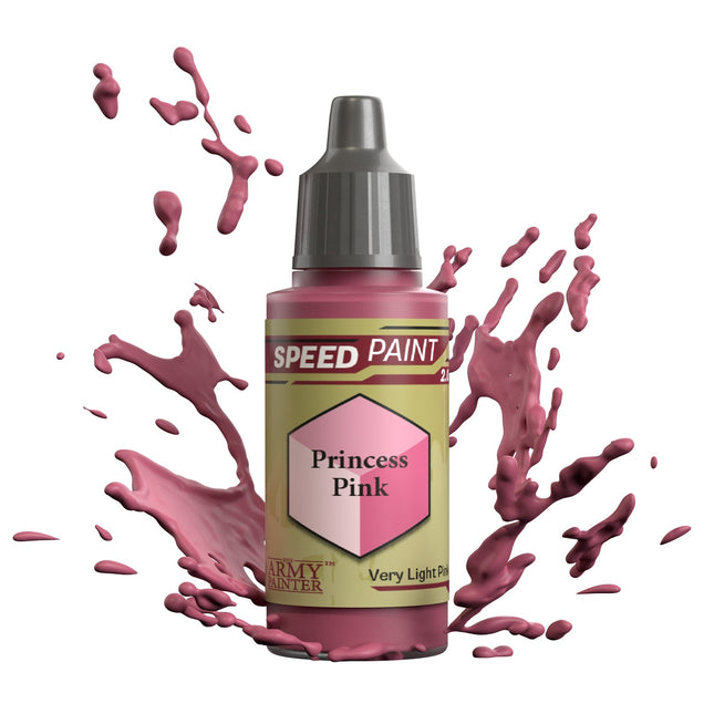 The Army Painter WP2086P Princess Pink Speedpaint 18ml bottle