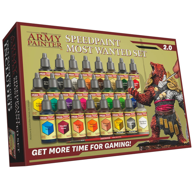 The Army Painter WP8060P Speedpaint Most Wanted Set 2.0 - box front