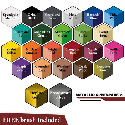 The Army Painter WP8060P painted miniature examples