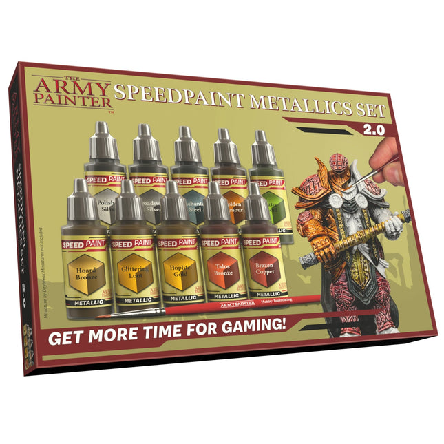 The Army Painter WP8062P Speedpaint Metallics Set 2.0 - box front