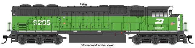 WalthersMainline 910-10314 | EMD SD60M with 3-Piece Windshield - Standard DC - Burlington Northern #9248 | HO Scale - Squeaky's Trains