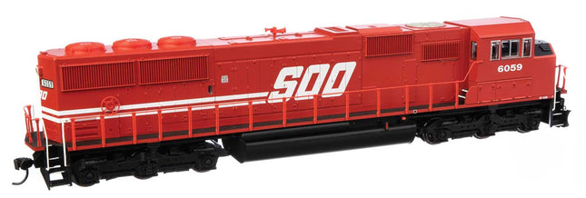 WalthersMainline 910-20322 | EMD SD60M with 3-Piece Windshield - ESU® Sound & DCC - Soo Line #6059 | HO Scale - Squeaky's Trains
