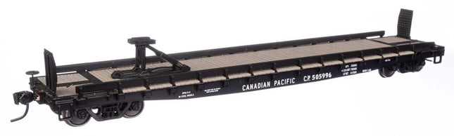 WalthersMainline 910-50503 | 53' GSC Piggyback Service Flatcar - Ready to Run - Canadian Pacific #505996 | HO Scale - Squeaky's Trains