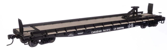 WalthersMainline 910-50503 | 53' GSC Piggyback Service Flatcar - Ready to Run - Canadian Pacific #505996 | HO Scale - Squeaky's Trains
