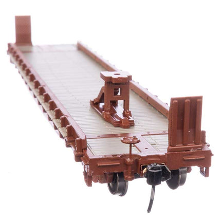 WalthersMainline 910-50507 | 53' GSC Piggyback Service Flatcar - Ready to Run - Milwaukee Road #57359 | HO Scale - Squeaky's Trains