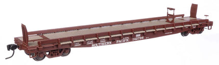 WalthersMainline 910-50512 | 53' GSC Piggyback Service Flatcar - Ready to Run - Southern Pacific(TM) #142796 | HO Scale - Squeaky's Trains