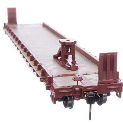 WalthersMainline 910-50515 | 53' GSC Piggyback Service Flatcar - Ready to Run - Trailer Train TTX #475150 | HO Scale - Squeaky's Trains