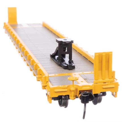 WalthersMainline 910-50518 | 53' GSC Piggyback Service Flatcar - Ready to Run - Trailer Train TTX #475242 | HO Scale - Squeaky's Trains