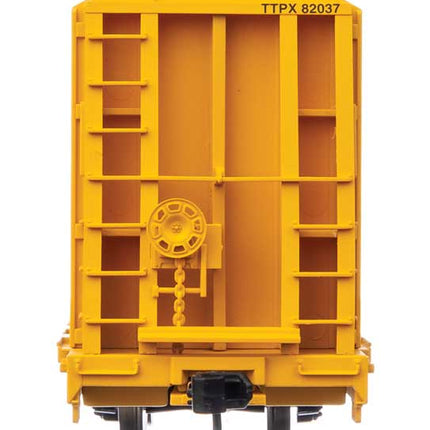 WalthersMainline 910-50613 | 68' Bulkhead Flatcar - Ready to Run - TTPX #82037 | HO Scale - Squeaky's Trains