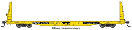 WalthersMainline 910-50618 | 68' Bulkhead Flatcar - Ready to Run - TTPX #82138 | HO Scale - Squeaky's Trains