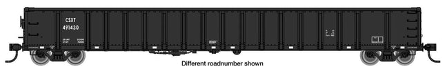 WalthersMainline 910-6444 | 68' Railgon Gondola - Ready To Run - CSX Transportation #491497 | HO Scale - Squeaky's Trains