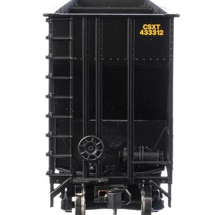 WalthersMainline 910-6755 | 73'3" Greenville 7,000 Cubic Foot Wood Chip Hopper - Ready to Run - CSX #433312 | HO Scale - Squeaky's Trains