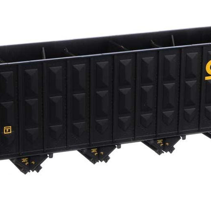 WalthersMainline 910-6756 | 73'3" Greenville 7,000 Cubic Foot Wood Chip Hopper - Ready to Run - CSX #433374 | HO Scale - Squeaky's Trains