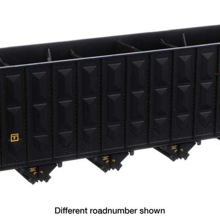 WalthersMainline 910-6756 | 73'3" Greenville 7,000 Cubic Foot Wood Chip Hopper - Ready to Run - CSX #433374 | HO Scale - Squeaky's Trains