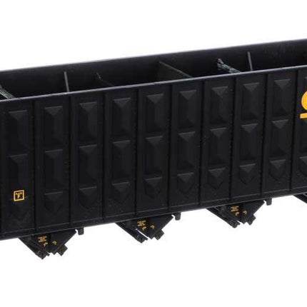 WalthersMainline 910-6757 | 73'3" Greenville 7,000 Cubic Foot Wood Chip Hopper - Ready to Run - CSX #433387 | HO Scale - Squeaky's Trains