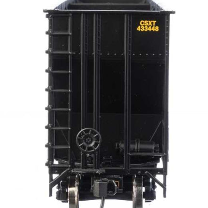 WalthersMainline 910-6758 | 73'3" Greenville 7,000 Cubic Foot Wood Chip Hopper - Ready to Run - CSX #433448 | HO Scale - Squeaky's Trains