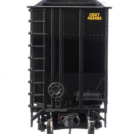 WalthersMainline 910-6759 | 73'3" Greenville 7,000 Cubic Foot Wood Chip Hopper - Ready to Run - CSX #433483 | HO Scale - Squeaky's Trains