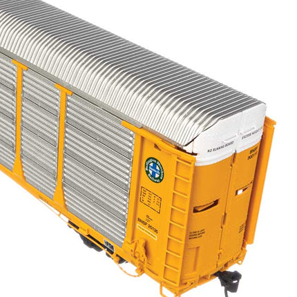 WalthersProto 920-101504 | 89' Thrall Bi-Level Auto Carrier - Ready to Run - BNSF TTGX #300110 | HO Scale - Squeaky's Trains
