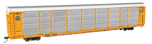 WalthersProto 920-101505 | 89' Thrall Bi-Level Auto Carrier - Ready to Run - BNSF TTGX #300285 | HO Scale - Squeaky's Trains