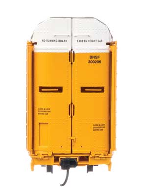 WalthersProto 920-101506 | 89' Thrall Bi-Level Auto Carrier - Ready to Run - BNSF TTGX #300296 | HO Scale - Squeaky's Trains