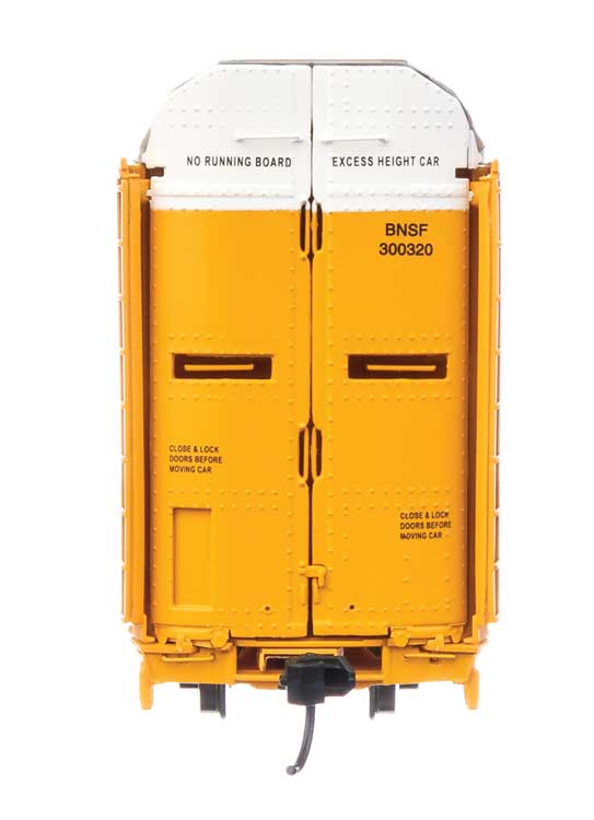 WalthersProto 920-101507 | 89' Thrall Bi-Level Auto Carrier - Ready to Run - BNSF TTGX #300320 | HO Scale - Squeaky's Trains