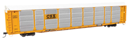 WalthersProto 920-101516 | 89' Thrall Bi-Level Auto Carrier - Ready to Run - CSX TTGX #150416 | HO Scale - Squeaky's Trains