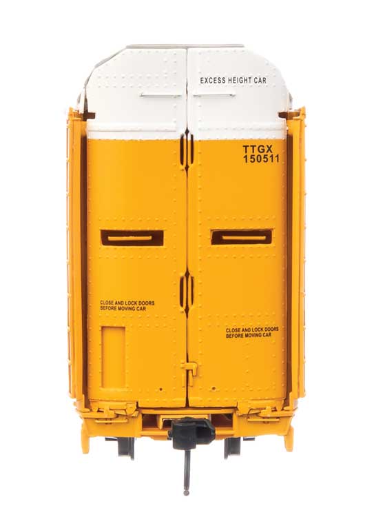 WalthersProto 920-101517 | 89' Thrall Bi-Level Auto Carrier - Ready to Run - CSX TTGX #150511 | HO Scale - Squeaky's Trains