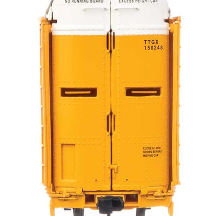 WalthersProto 920-101528 | 89' Thrall Bi-Level Auto Carrier - Ready to Run - Union Pacific® TTGX #150248 | HO Scale - Squeaky's Trains