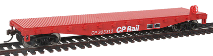 WalthersTrainline 931-1460 | Flatcar - Ready to Run - Canadian Pacific | HO Scale - Squeaky's Trains