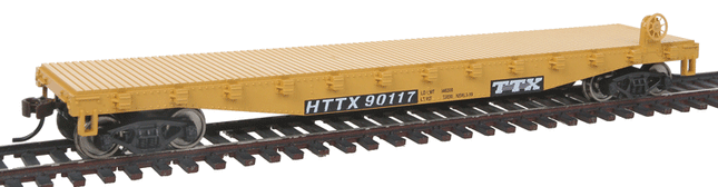 WalthersTrainline 931-1463 | Flatcar - Ready to Run - Trailer-Train/TTX | HO Scale - Squeaky's Trains