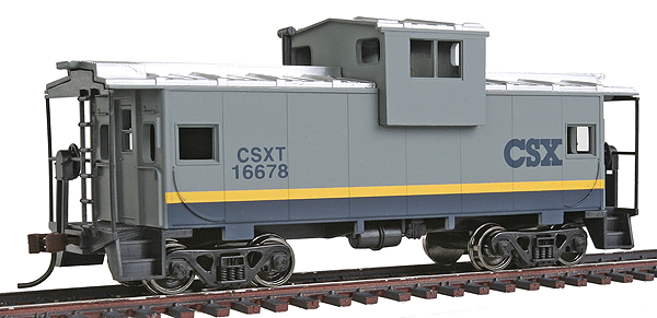 WalthersTrainline 931-1505 | Wide-Vision Caboose - Ready to Run - CSX Transportation | HO Scale - Squeaky's Trains