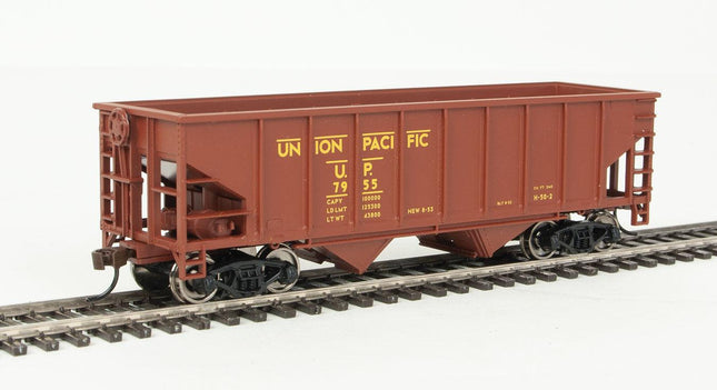 WalthersTrainline 931-1844 | Coal Hopper - Ready to Run - Union Pacific(R) #7955 | HO Scale - Squeaky's Trains