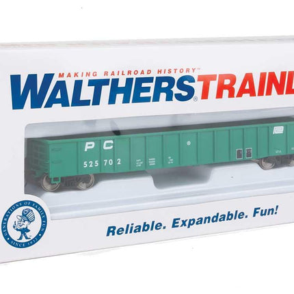 WalthersTrainline 931-1864 | Gondola - Ready to Run - Penn Central #525702 | HO Scale - Squeaky's Trains
